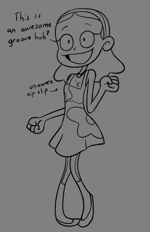this_sl0th's tweet photo. I like how noodley she is I need to watch that show again. Still got some time to come and join the doodles at https://t.co/W5xoopH4Ps #nsfw #classof3000 #madison https://t.co/5eiUAr7uyf