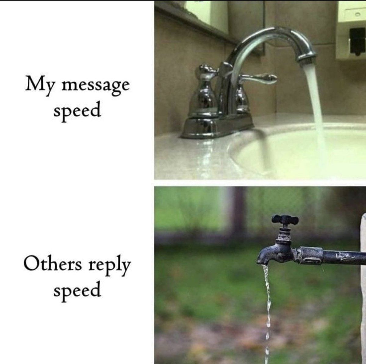 ramdomstuff_1's tweet photo. ๐ Why is this so relatable?#Relatable #Meme #Funny #Texting #Chat #Reply #Messaging #Mood #LOL #DailyMeme #Viral #MemesDaily #InstagramMemes #TwitterMemes #FYP #ExplorePage #Comedy #Life #Friends #Trending https://t.co/XDDPGJIhKB