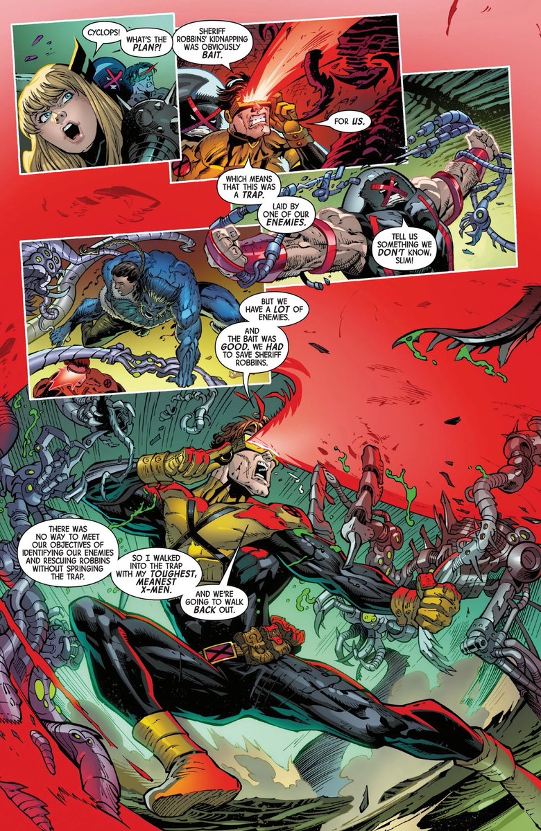 HellOfVenom's tweet photo. “So I walked into the trap with my toughest, meanest X-Men and we’re going to walk back out.” https://t.co/8CUo39V9lw