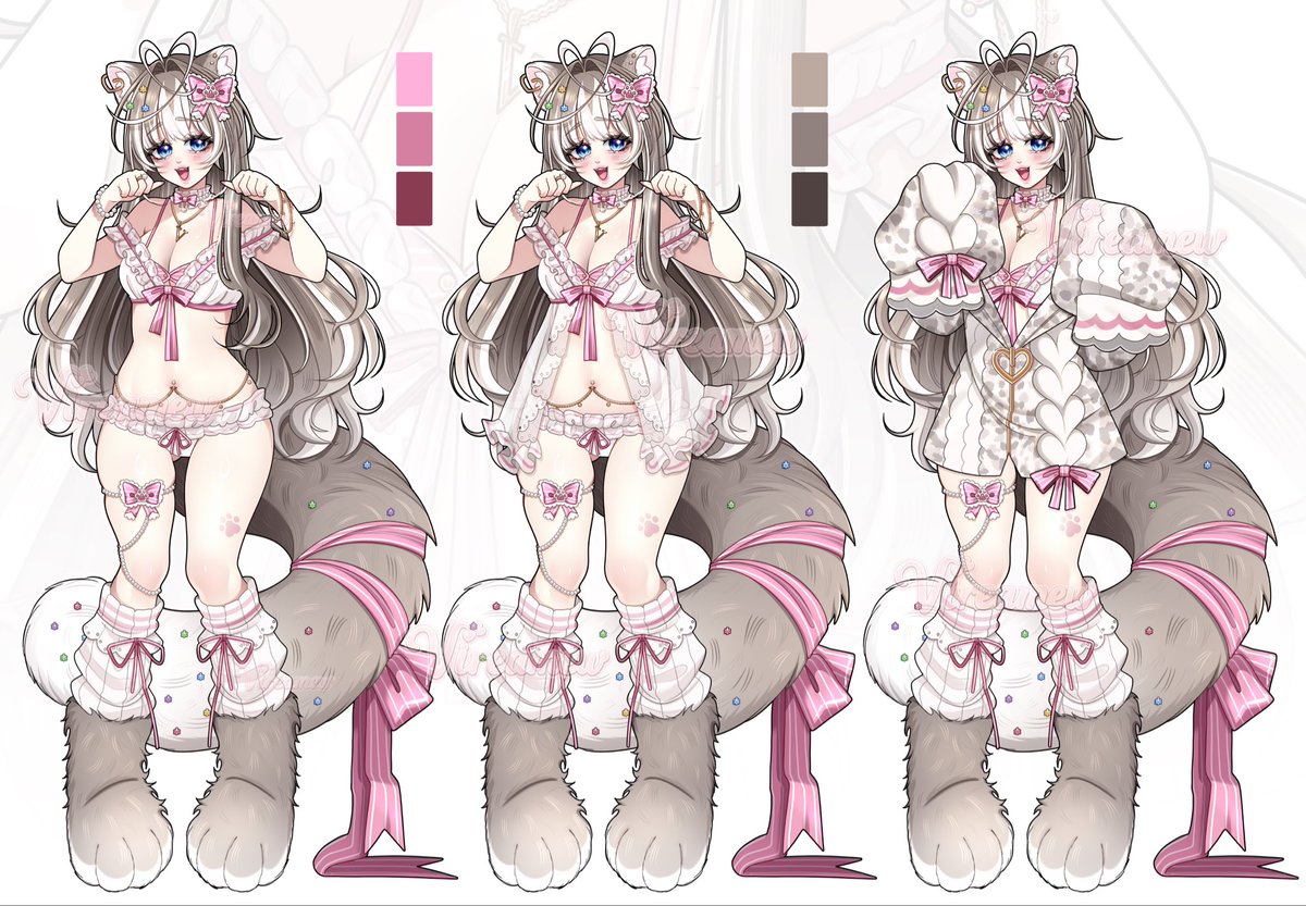 Vireamew's tweet photo. ⋆.𐙚 ̊  Design reveal ! ����՞ ܸ.ˬ.ܸ՞𐦯
Hi ! I'm Virea, your favorite sleepy ragdoll ₊˚⊹♡
୨୧ ୨୧ fluffy ragdoll kitten ♡
ribbons, naps &amp; headpats
your cozy princess in a world of plush ♡
                    ────୨ৎ────
≽^• ˕ • ྀི≼ ⋆˚࿔  Art + design by: @/_MiuMiau https://t.co/3juiJNaIy1