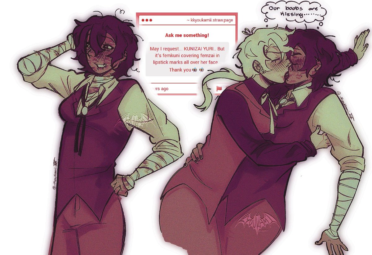 _kyoukami's tweet photo. can they get a room????/ #bsd #kunizai https://t.co/qosviwY6Eu