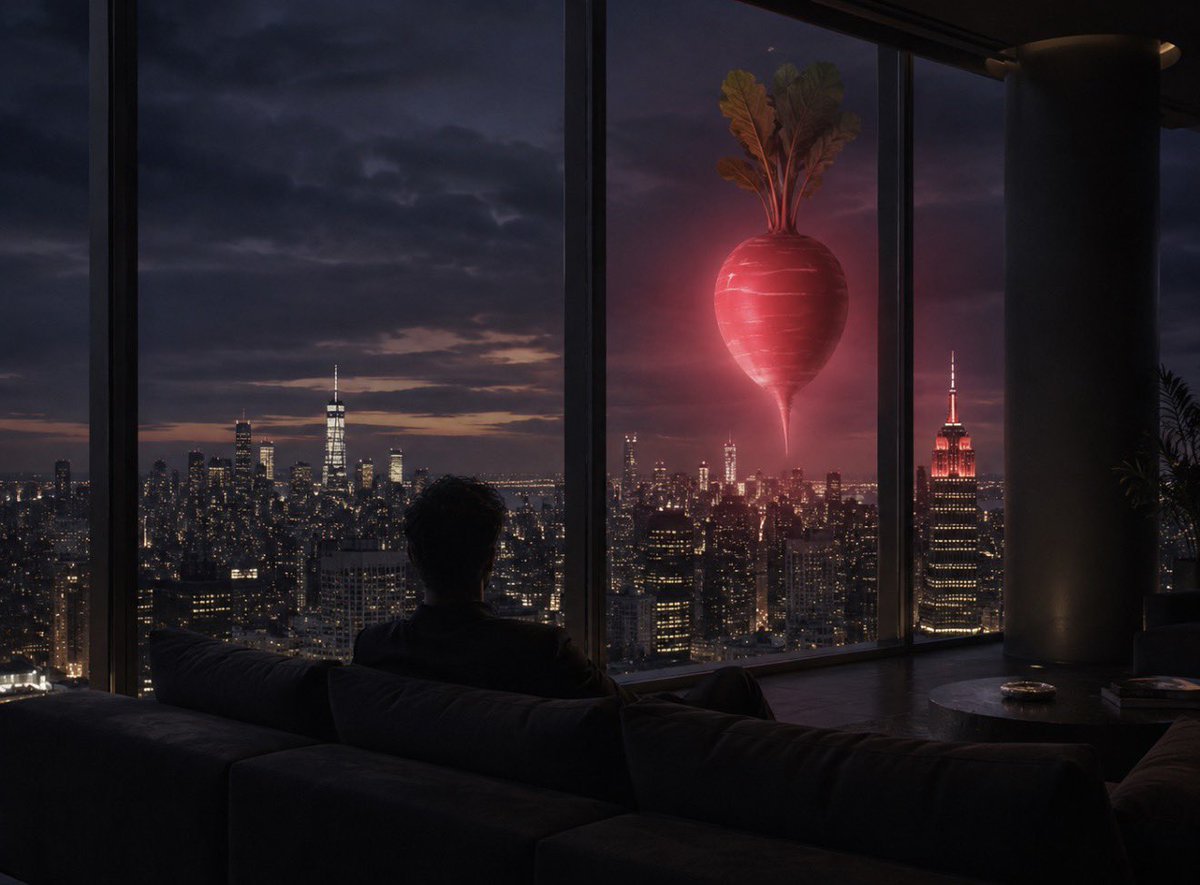 RadishOnRh's tweet photo. Freedom is one radish away https://t.co/0noyZWqogK