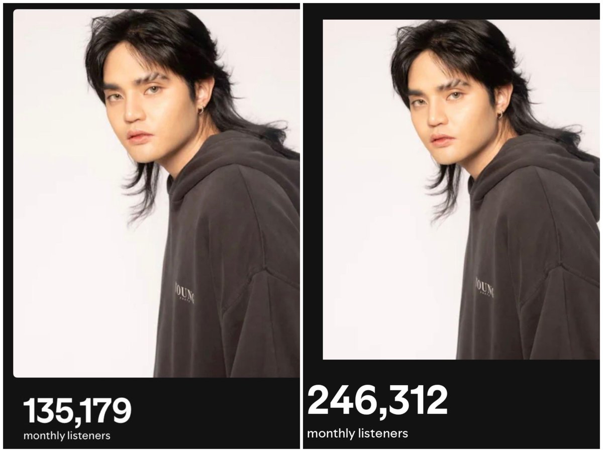 Lorrelai_'s tweet photo. @imszmc PABLO gained 100K+ Spotify monthly listeners since USAD release.

Congrats, brader! Deserve na deserve. https://t.co/Eree5aApjE