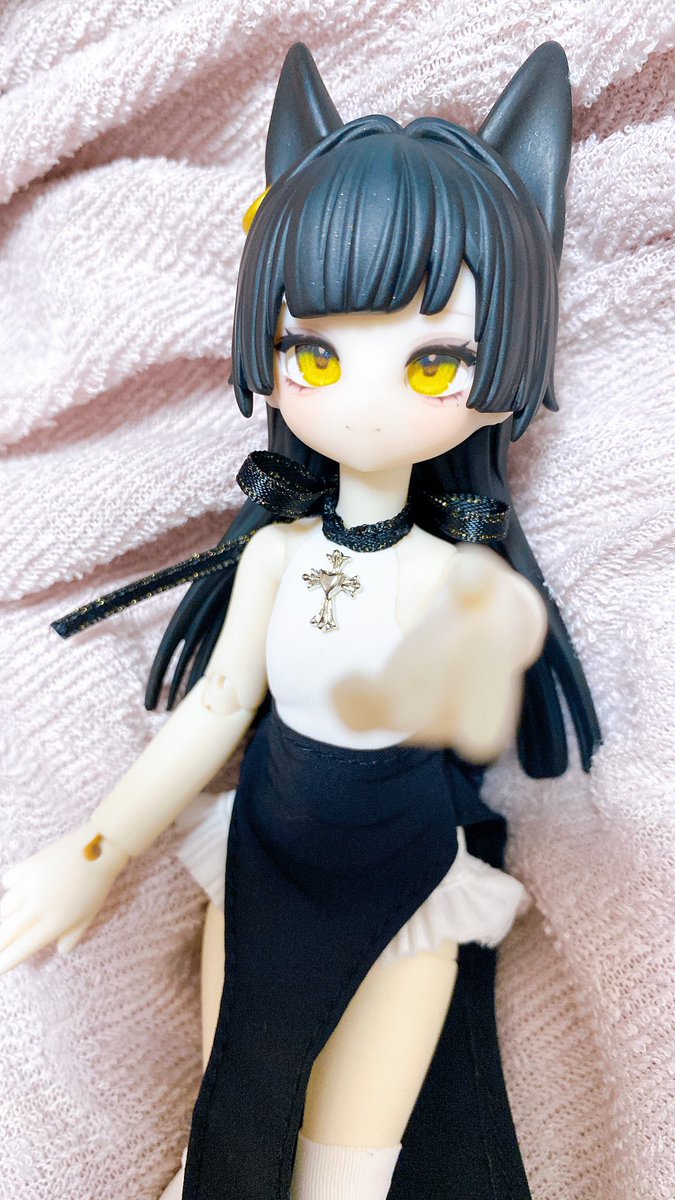 youkittyy's tweet photo. 初めてのブラインドドール😍お迎え🤝
ずっと頭の中で思い描いていた理想の子だったから、お迎え出来て本当に嬉しい😍 https://t.co/DFim3ZMl5F