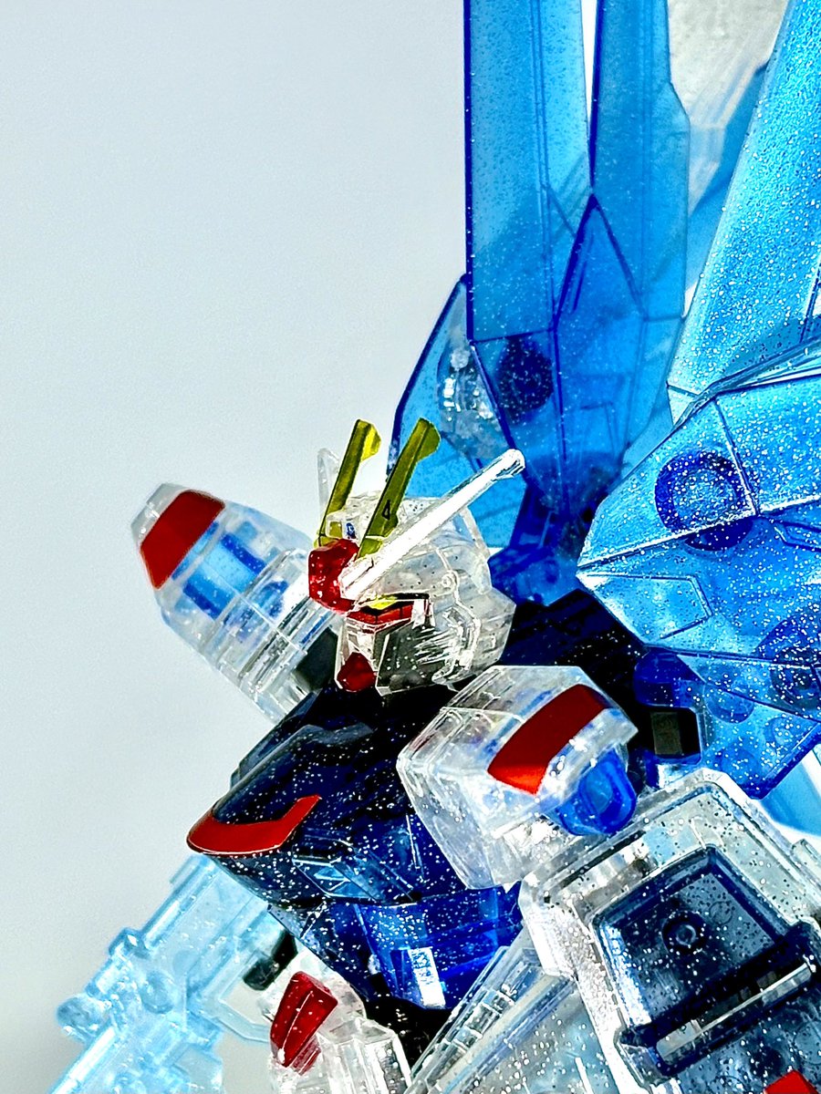 9213kun's tweet photo. #正面上等  #クリアガンプラ選手権
#ガンプラ好きな人と繋がりたい
#ガンプラ
No.125  フリーダム(HGクリア) ぱち組隊機
クリア+ラメでとてもきれいです https://t.co/9XNpqQA1c1