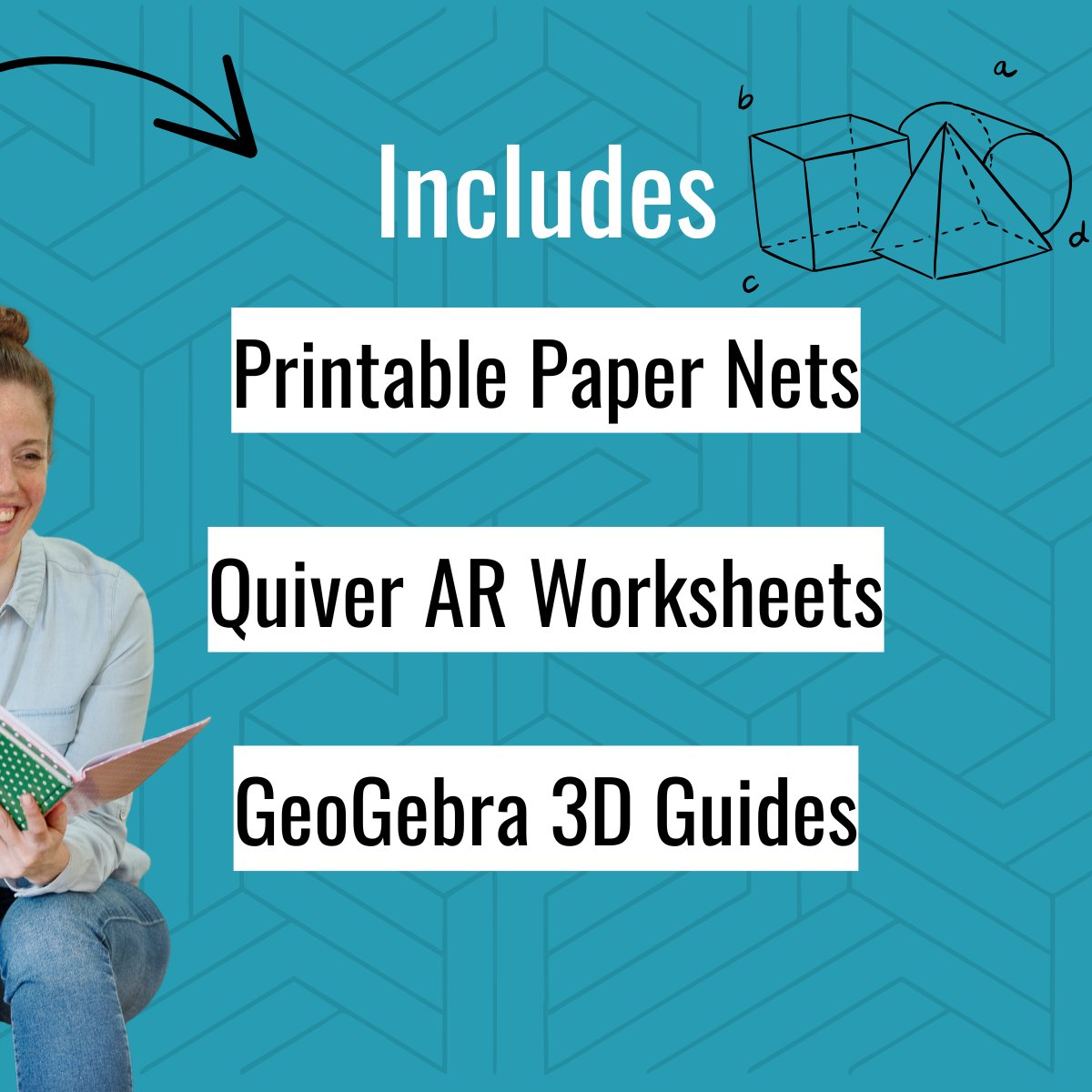 quivervision's tweet photo. Planning your next geometry unit? We’ve got the full lesson plan ready.

Swipe through to see how this activity pairs physical net building with Quiver AR and GeoGebra 3D modeling!

The activity can be downloaded here: https://t.co/5pZ6Voof1m

#AugmentedReality #MathEducation https://t.co/WD7v2wtbVR