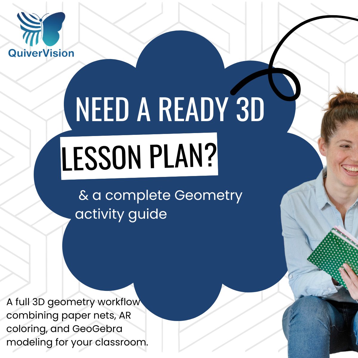 quivervision's tweet photo. Planning your next geometry unit? We’ve got the full lesson plan ready.

Swipe through to see how this activity pairs physical net building with Quiver AR and GeoGebra 3D modeling!

The activity can be downloaded here: https://t.co/5pZ6Voof1m

#AugmentedReality #MathEducation https://t.co/WD7v2wtbVR