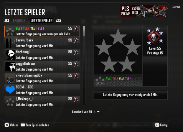 LAZROI's tweet photo. @CODUpdates yoo you forgot me, im still prestige 16 by this hacker :(
and btw this shitter is still doing this https://t.co/thvZoBNMPI