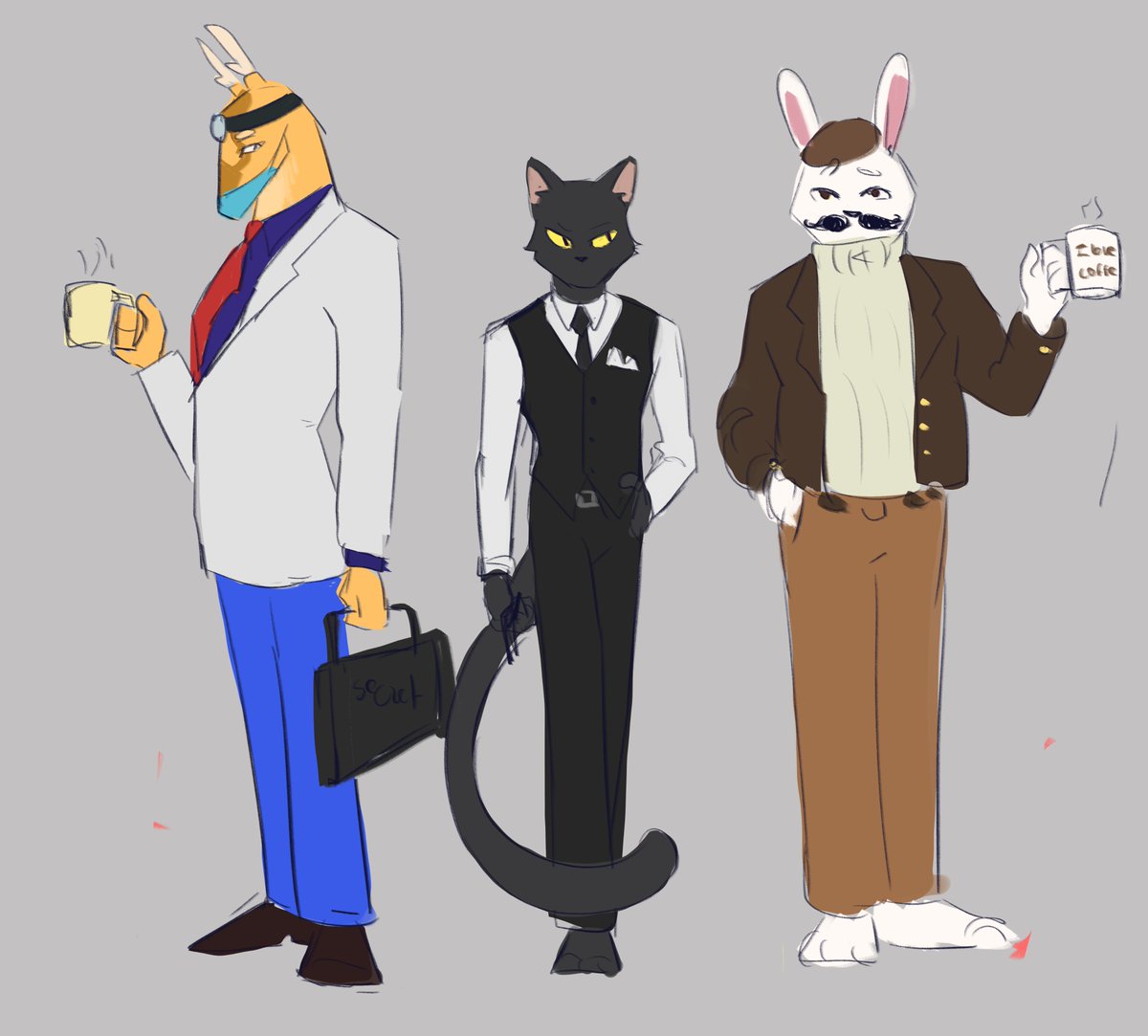 alexdoddle's tweet photo. los mas destacados del juego a mi estilo #animalhospital #fanartㅤㅤㅤㅤ #barney #drharlow #agentsecret https://t.co/AgvvS0bEFW