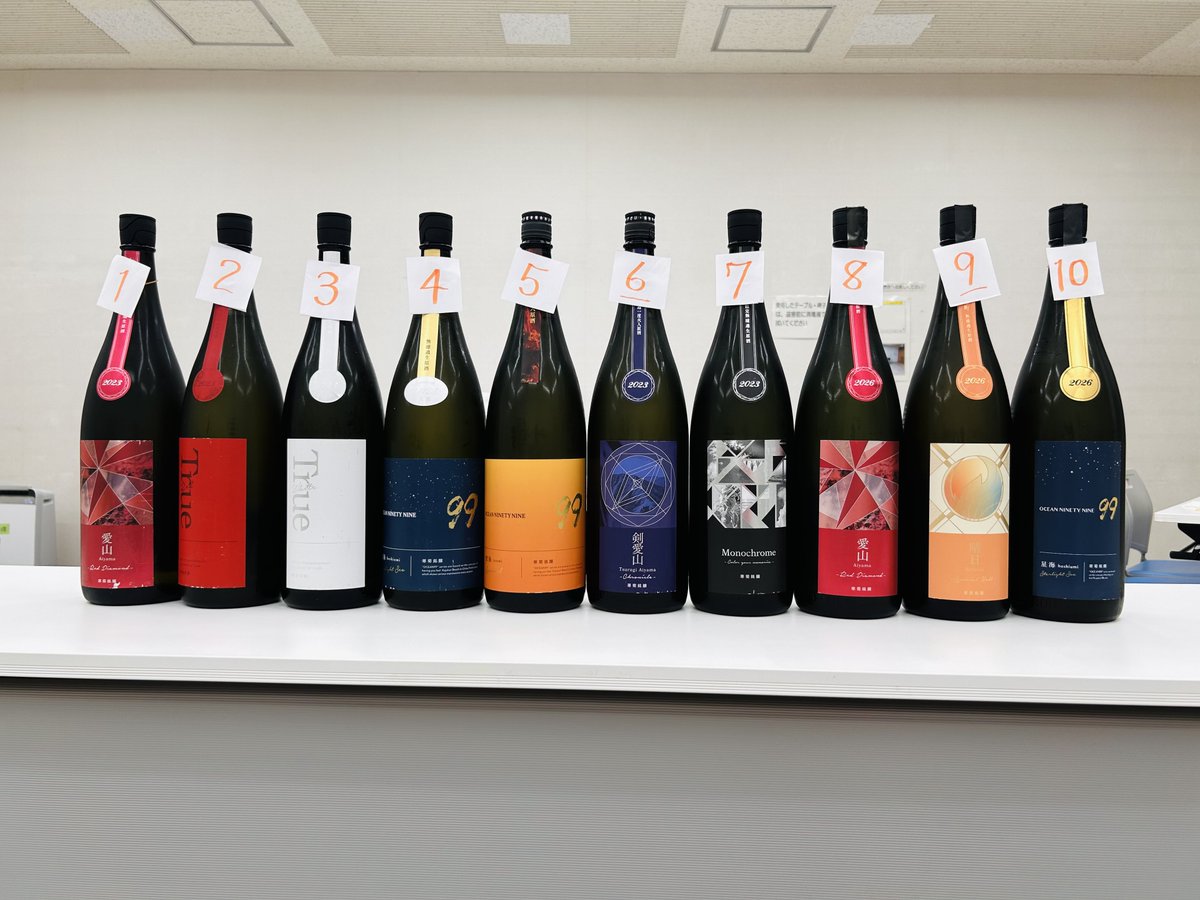 araiyasaketen's tweet photo. 第45回日本酒飲み比べ会 寒菊の巻

ご参加いただいた皆様ありがとうございました😊今回も無事に終了いたしました。

もう飲む事が出来ない3年生熟成7種+新酒3本という豪華なラインナップ

閉会30分前に一升瓶10本飲み切ってしまうというまさかの結果になりました🙌

寒菊すごい https://t.co/p3FZAQnLCG