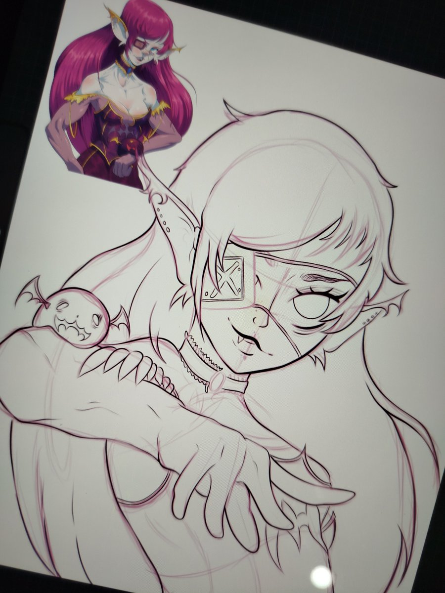dysmorphia_ink's tweet photo. #wip of my bfs drawing :3 https://t.co/ad4MlXPsD5