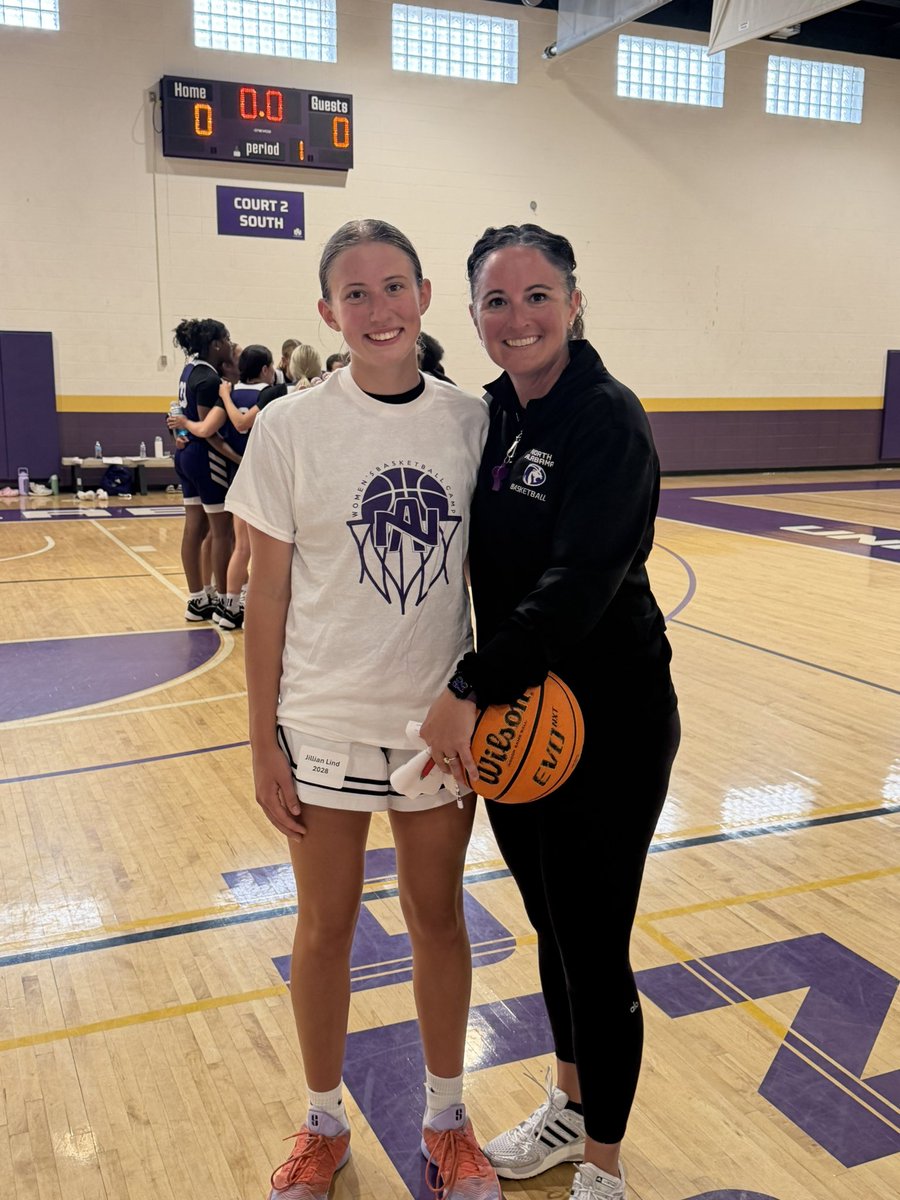 Jillian_Lind22's tweet photo. Had an amazing day visiting, competing, and learning @UNAwbb Elite Camp. Huge thanks to @CoachNimz @brownie50226 @iampharizwatkins and the entire UNA program for a great camp!
#RoarLions🦁 https://t.co/FyiOHPL37o