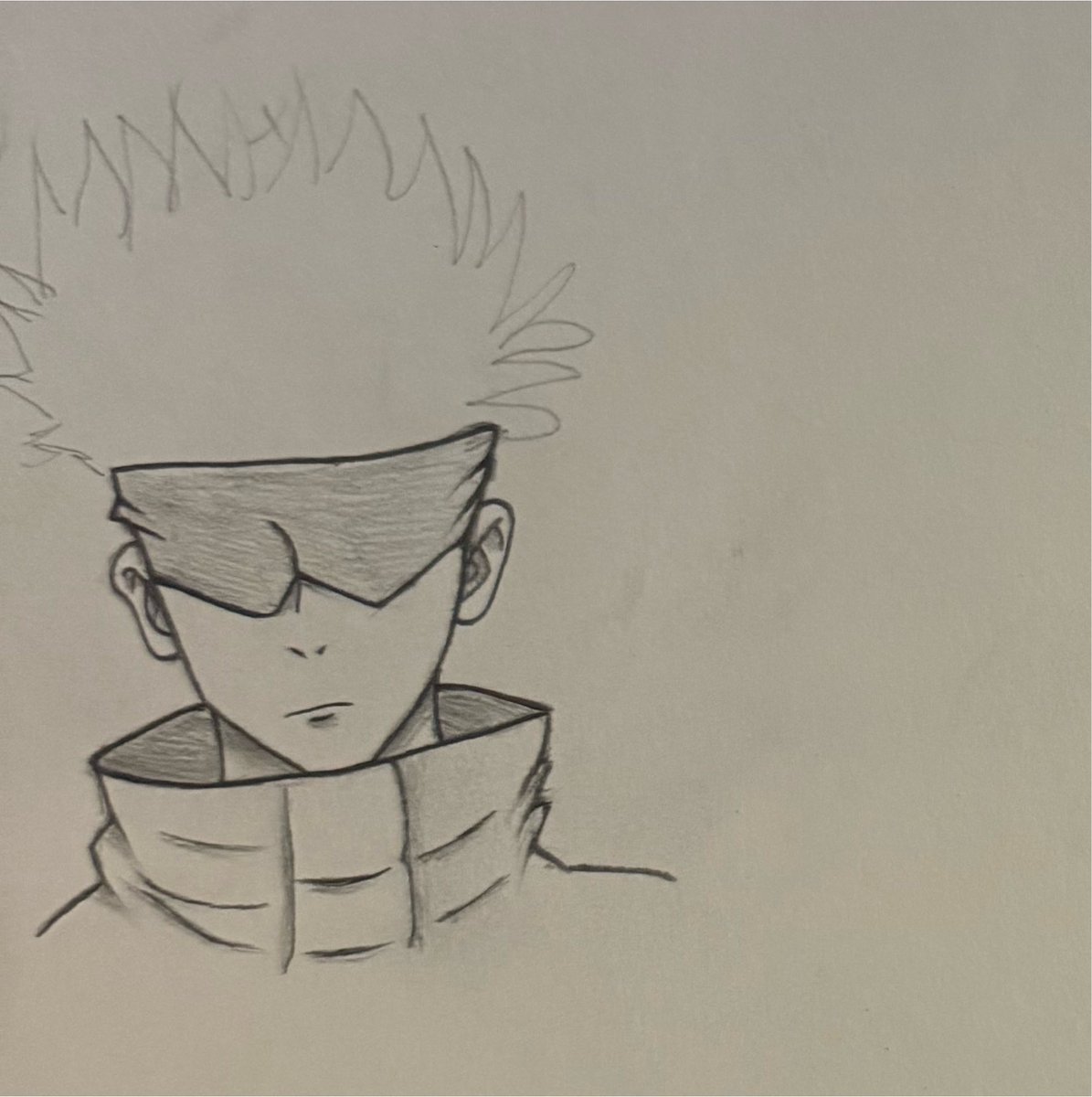 gh0stlystatics's tweet photo. can u guys tell that I gave up on the hair. https://t.co/J6M7etMboL