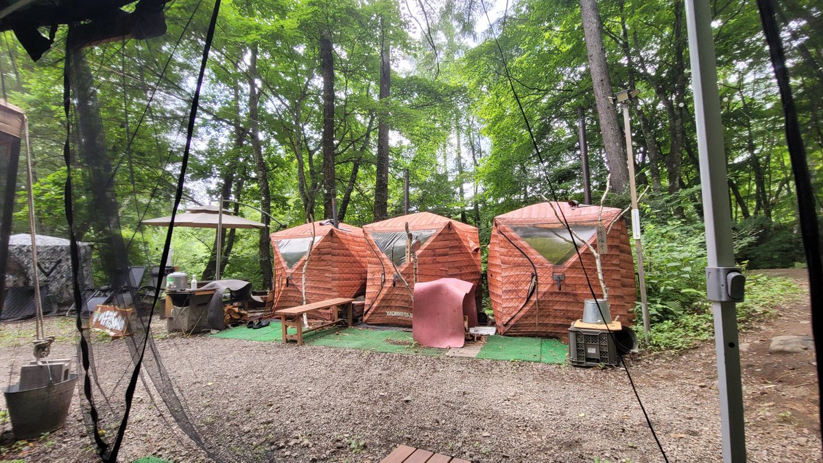 noue0417's tweet photo. テントサウナ沢山！バレルサウナ沢山！サウナ小屋！
どんだけの数サウナあるんや！！🤩
ざっと12以上ある✨ https://t.co/DBhAMfnWd1