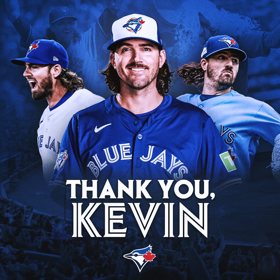 BlueJays's tweet photo. From the minute you became a Blue Jay, you embraced this city and this country as if it was your own. 

Thank you, Gausy, for all that you’ve meant to this team, to this community, to our clubhouse, and to this fanbase 💙 https://t.co/kSFkPeQSil