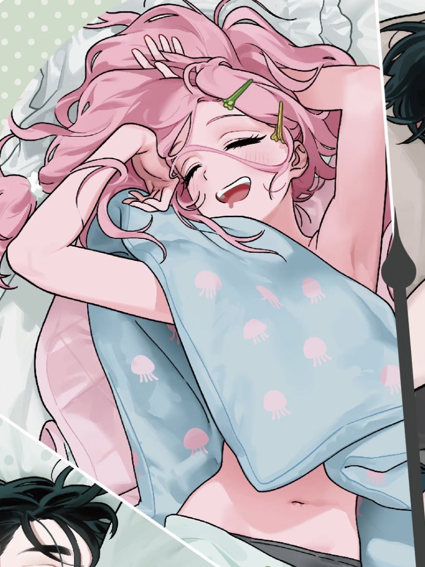suaologist's tweet photo. me when im pink and sleepy https://t.co/lVeUf2CsXf