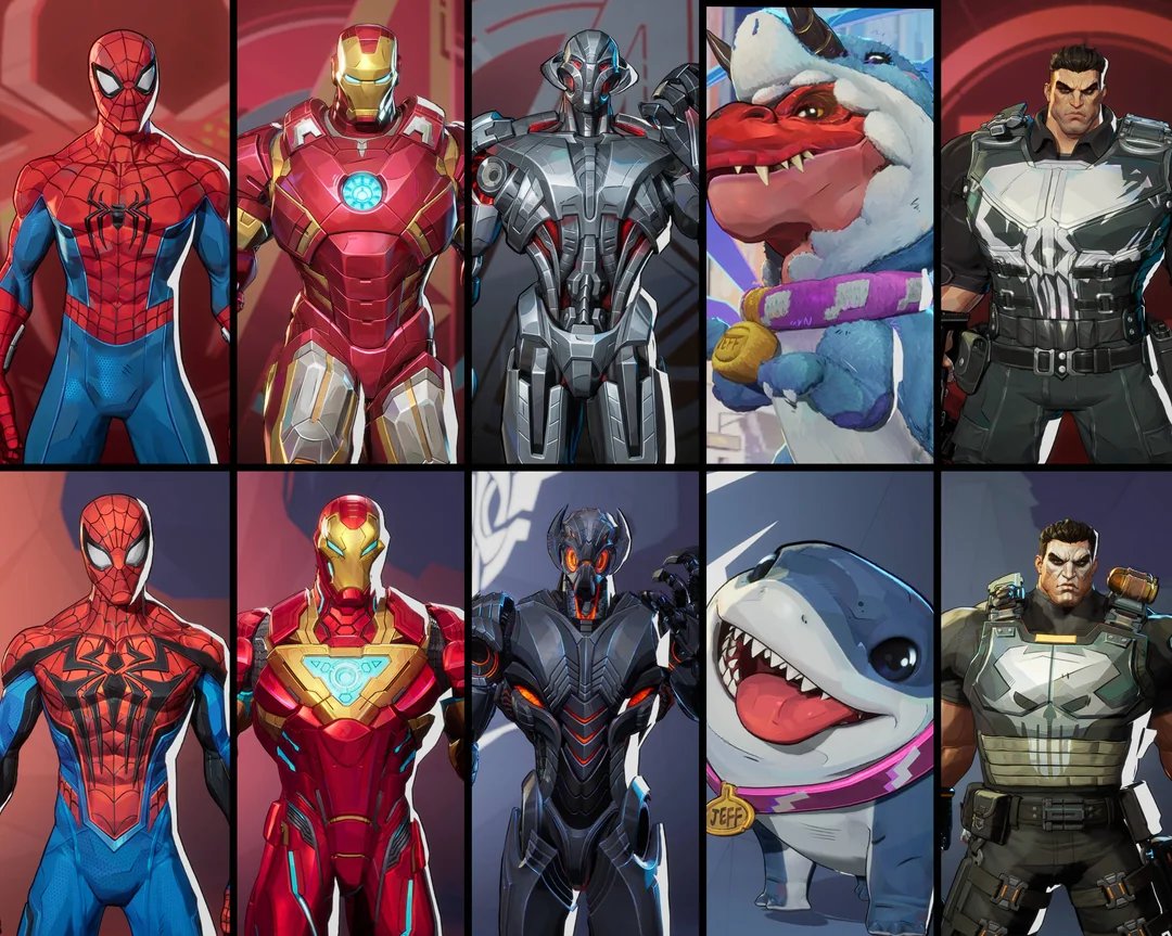 RivalsAssembled's tweet photo. Skins that got accused of being too similar to their default.

Via/Glittering-Compote21 https://t.co/OBu1rGhbjR