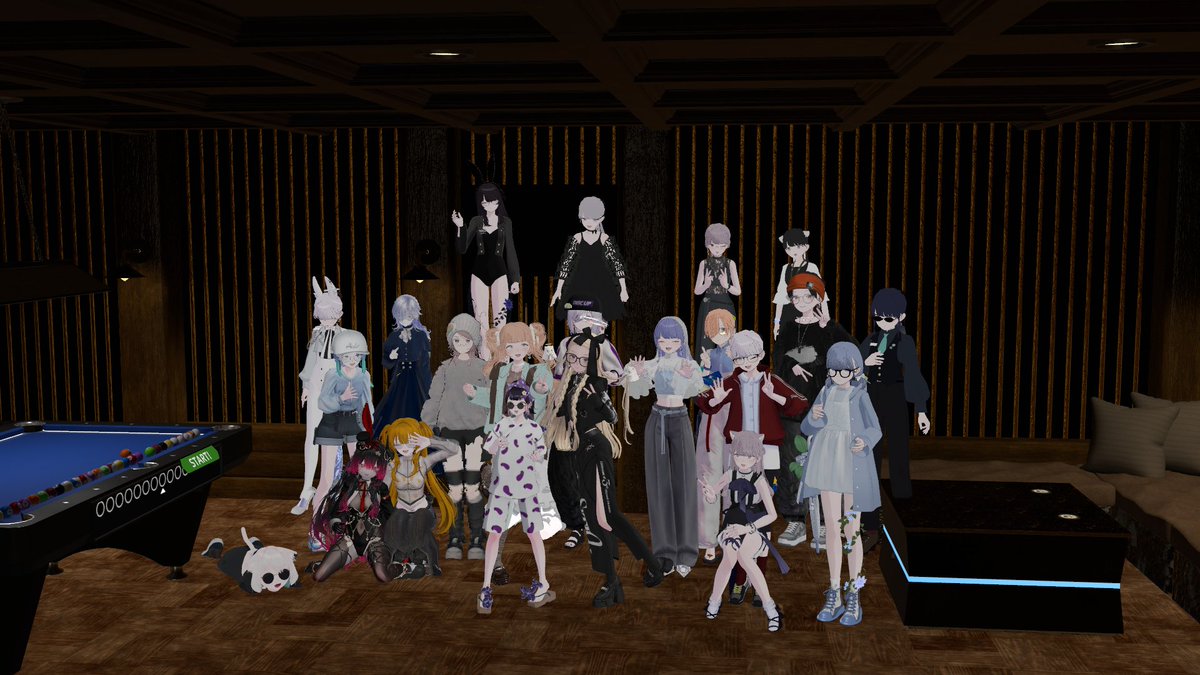 wasabi_3421's tweet photo. 昨日は、Kuji Abatar×Billiards Bar『TAGERI』さんにお邪魔しました!
ビリヤードは昔にwiiでやった記憶はあるものの、ルールとかは全く知らなかったので勉強になりました~
色々教えてくださった皆様、ありがとうございました!
次回も時間が合ったらお邪魔します!
#TAGERI_VRC https://t.co/ly0OJueQSD