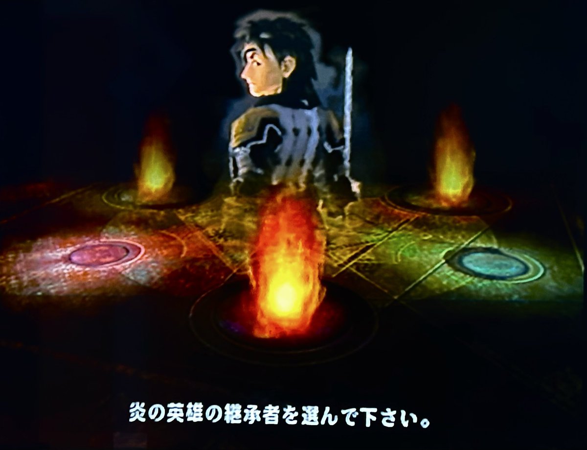 masanifun's tweet photo. 試してみたい…
考察好きとしては要素を回収したい…
でも物語好きとしては…クリスか？
ヒューゴはまだ覚悟もないし…
 #幻想水滸伝今更感想 https://t.co/P5SvCmH83t
