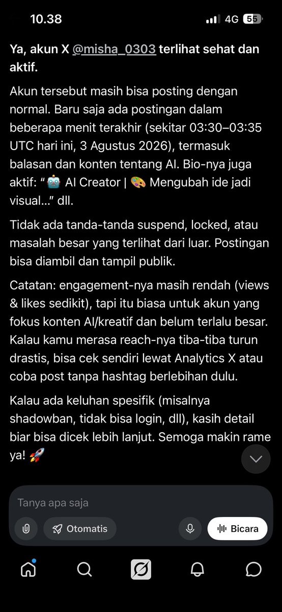 misha_0303's tweet photo. Sehat dan konsisten, semangat https://t.co/m5FNyufjFS