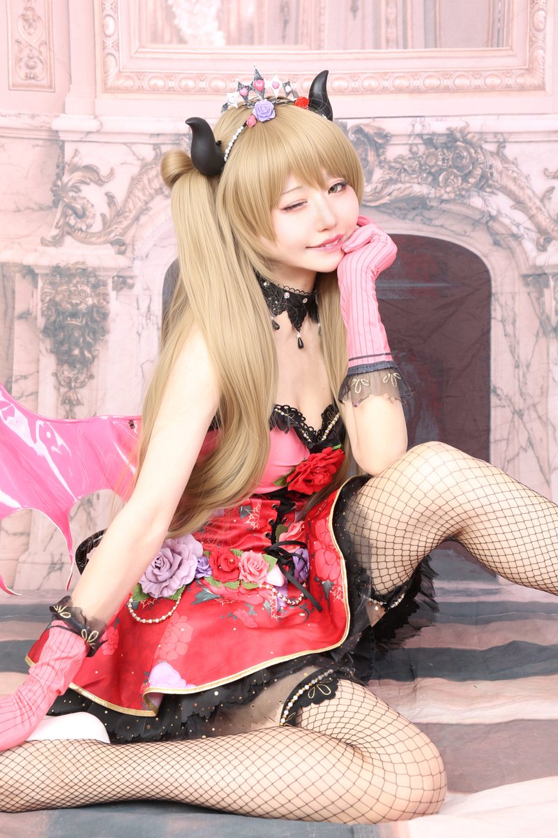 cosplay ラブライブ！南ことり 小悪魔編覚醒後😈🤍