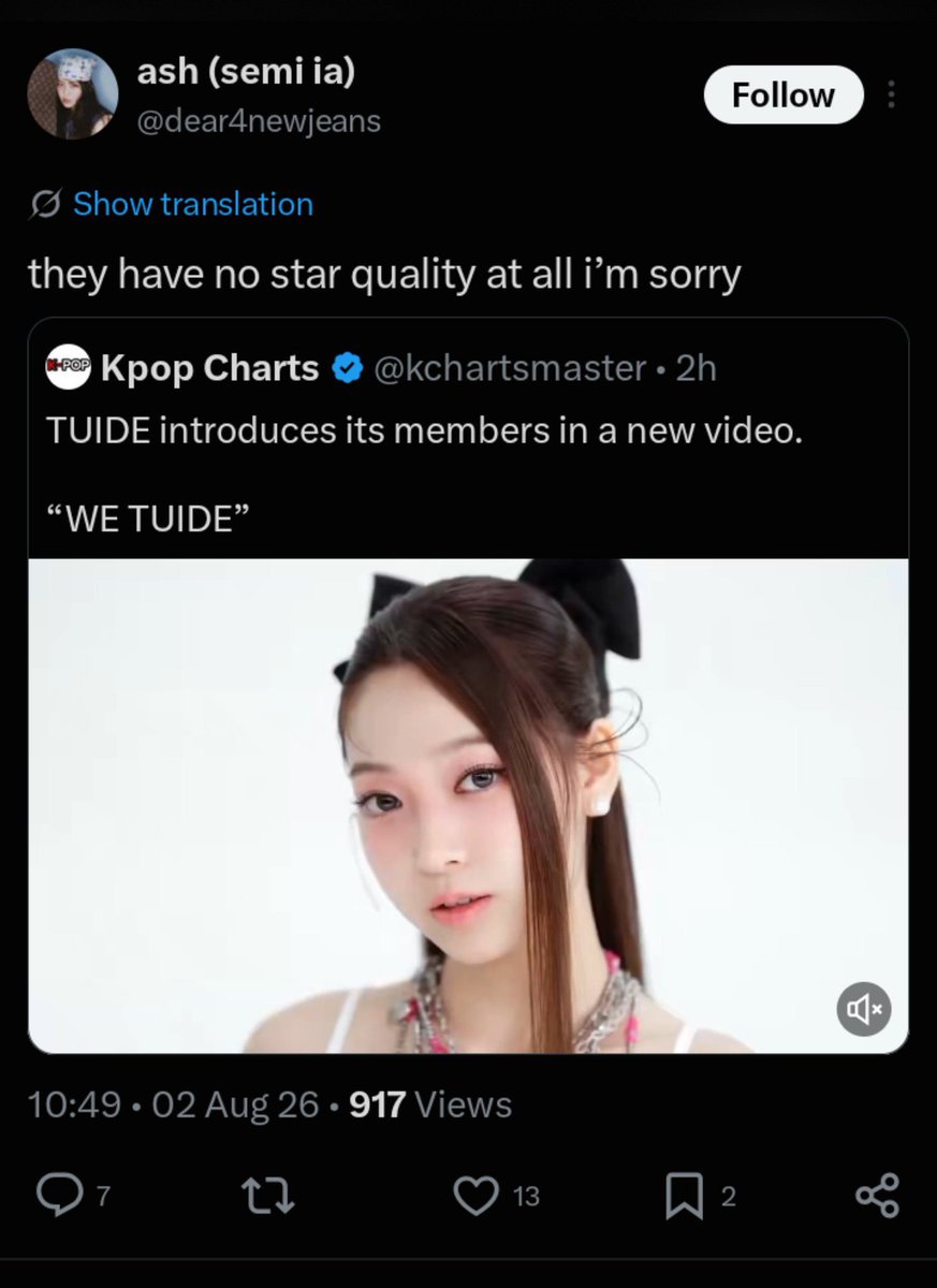 queprids's tweet photo. calon calon grup sukses ini kalo dah dikatain no star quality 😂😂😂

pokoknya hybe mau debutin GG/BG bakal di hate tanpa alasan jelas. https://t.co/KjcvxZ8nSi