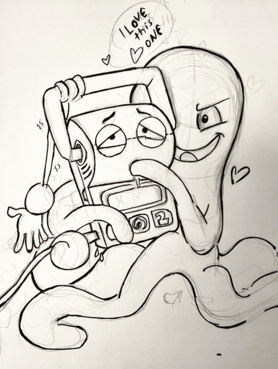 Duality333's tweet photo. Smarty pants x octopus 
Advertencia de r34  😄 https://t.co/uyEr59hma2
