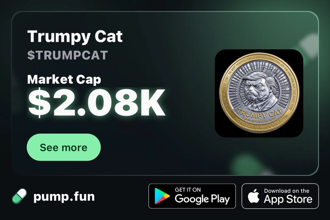TrumpCoinCat's tweet photo. WE ARE 20 MINUTES EARLY DUE TO HIGH DEMAND! 

https://t.co/aCOCejjXYQ

CA 3uwyGcMMMtRDhtqSAxK6oaJeqrpV5Ca9dNpPhZVtpump https://t.co/vKLOzGa2K9