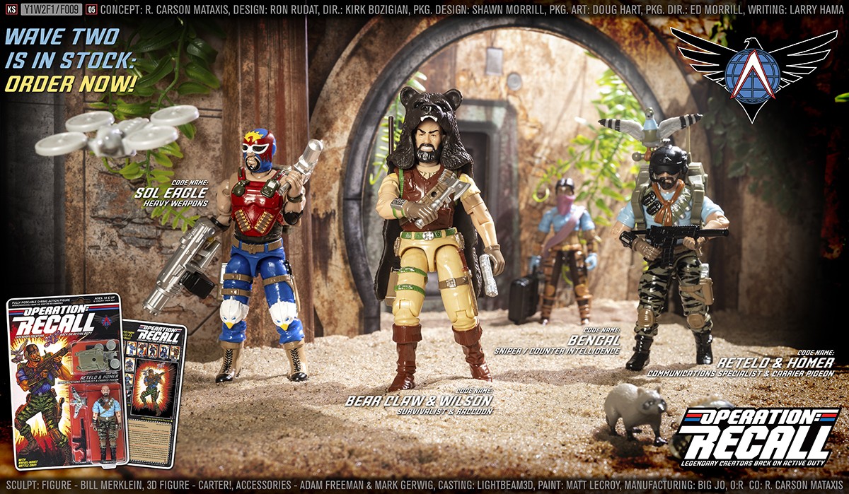 _CIAD_'s tweet photo. Join the Operation: Recall Army – Wave Two Action Figures Are Here! 

https://t.co/8evaCy70Df 

#operationrecall #wave2 #surveillanceport https://t.co/vaCk5h6u4B