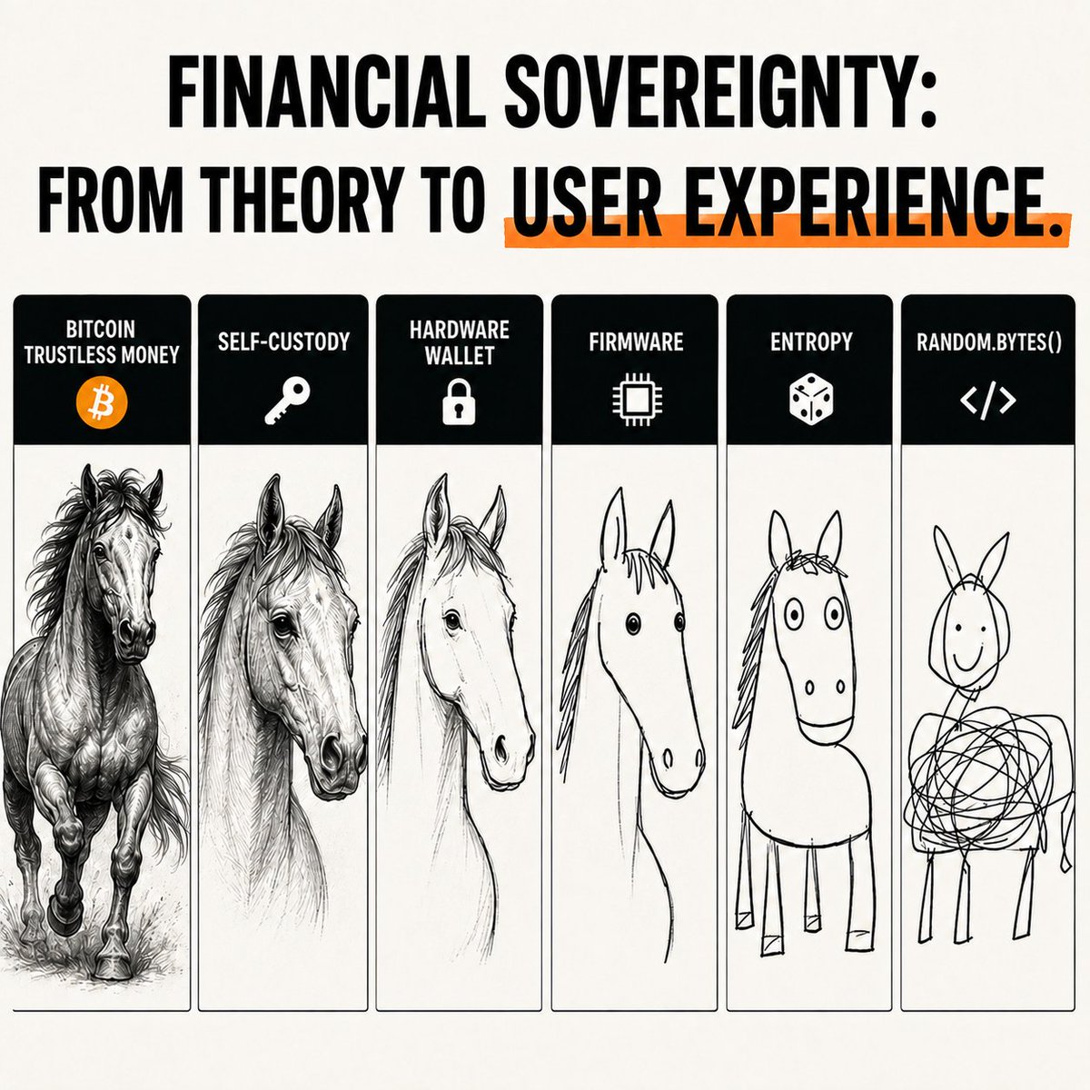 0xShar3's tweet photo. Bitcoin works. Now secure everything around it. https://t.co/uBhOpCo7je