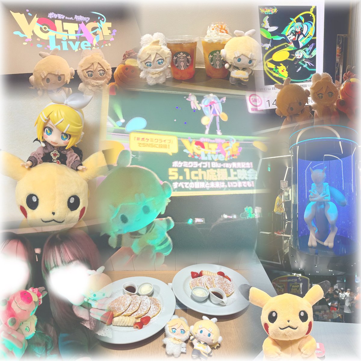 mikan_vbs's tweet photo. 勉強に集中するために諦めたポケミク、やっぱり心残りだったのでお友達と見に行ってきました！
曲も演出もほんとに神でした！！！⚡️
あまりにもかわいかったのでピカチュウを我が家へお迎え(*´˘`*)♡

#ポケミクライブ https://t.co/H5HzRbJluD