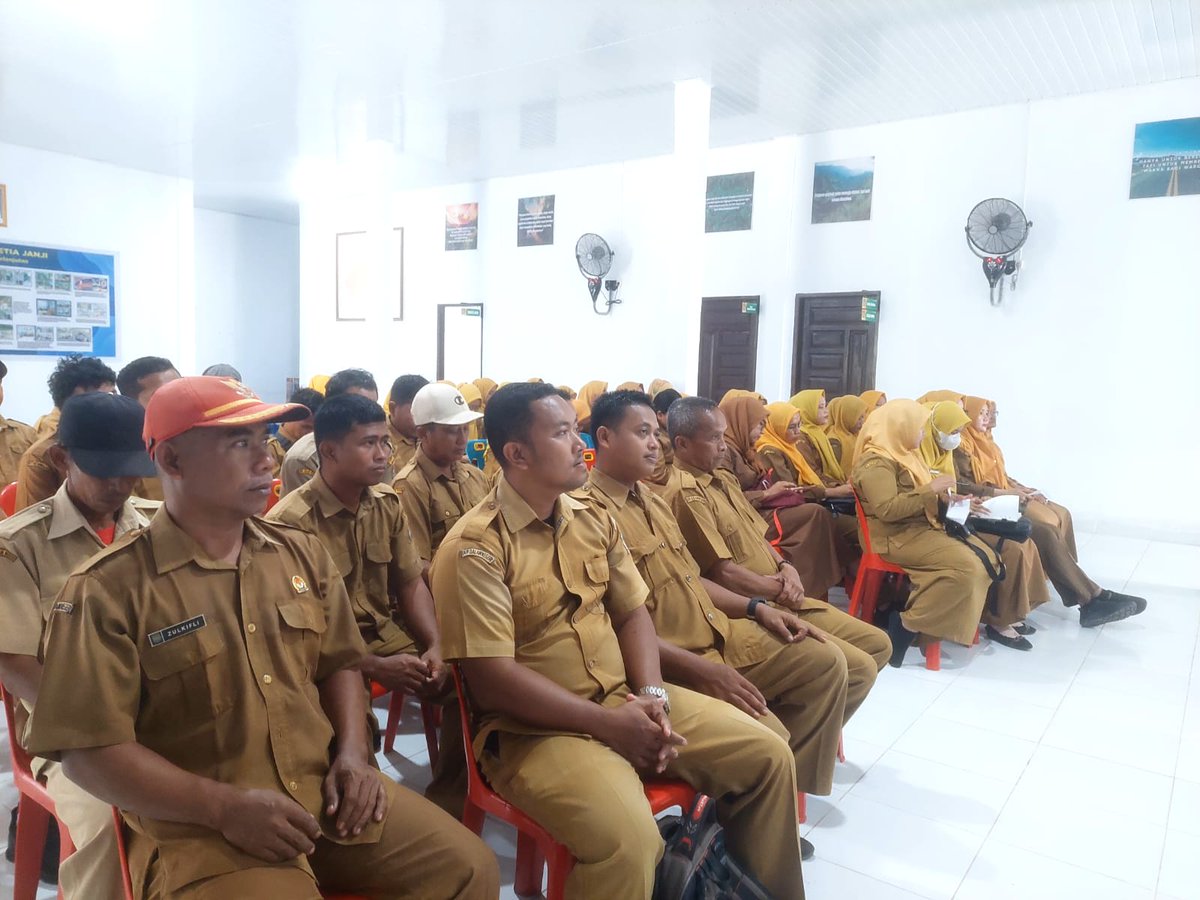 KecSetiaJanji's tweet photo. Pemerintah Kecamatan Setia Janji melaksanakan **Apel Gabungan** yang dilanjutkan dengan **Rapat Koordinasi Pemerintahan (RAKORPEM)** Bulan Agustus Tahun 2026. https://t.co/8HKFXbnOQ0