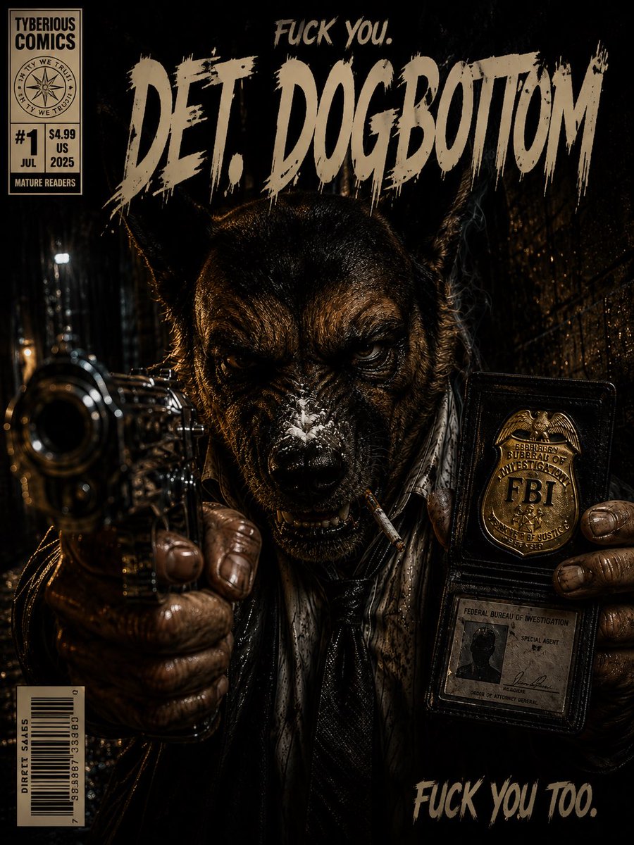 tyberiouscomics's tweet photo. Detective Dogbottom: “Are you guilty? Doesn’t matter”
#tyberiouscomics
#detectivedogbottom https://t.co/CP4wRbmmdN