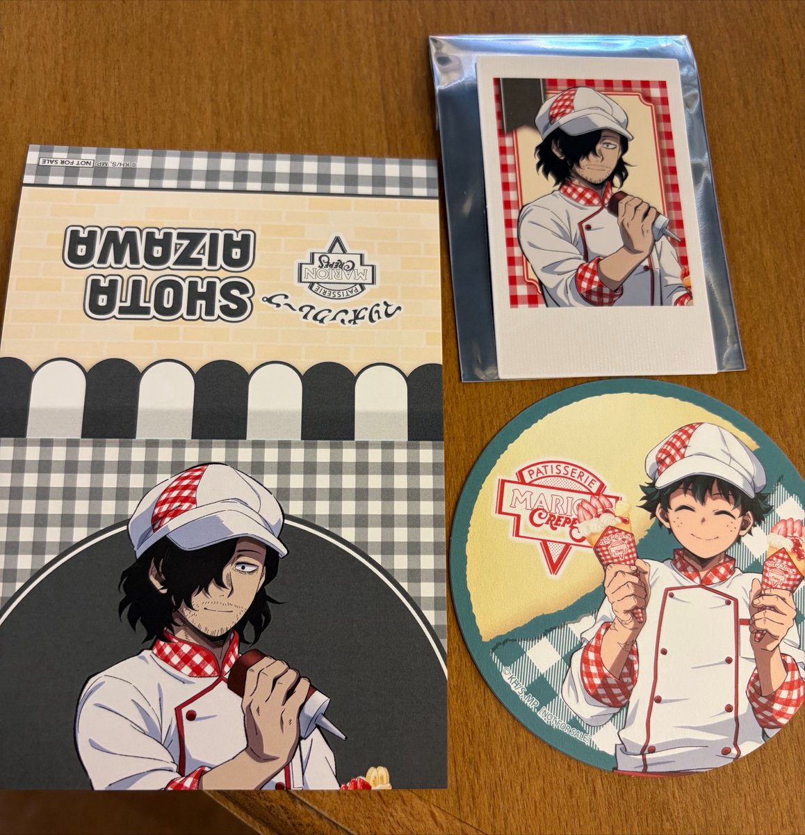 puni_sks's tweet photo. 【交換】僕のヒーローアカデミア ヒロアカ マリオンクレープ 特典 ポラショット 大阪

譲）相澤 緑谷

求）コースター ：轟 爆豪
ポラショット·特典 ：爆豪

大阪手渡しorYahooフリマ交換郵送で探しております

検索からもお気軽にお声かけください🌷
※出先のためIDなしです💦 https://t.co/BFELONv5ms
