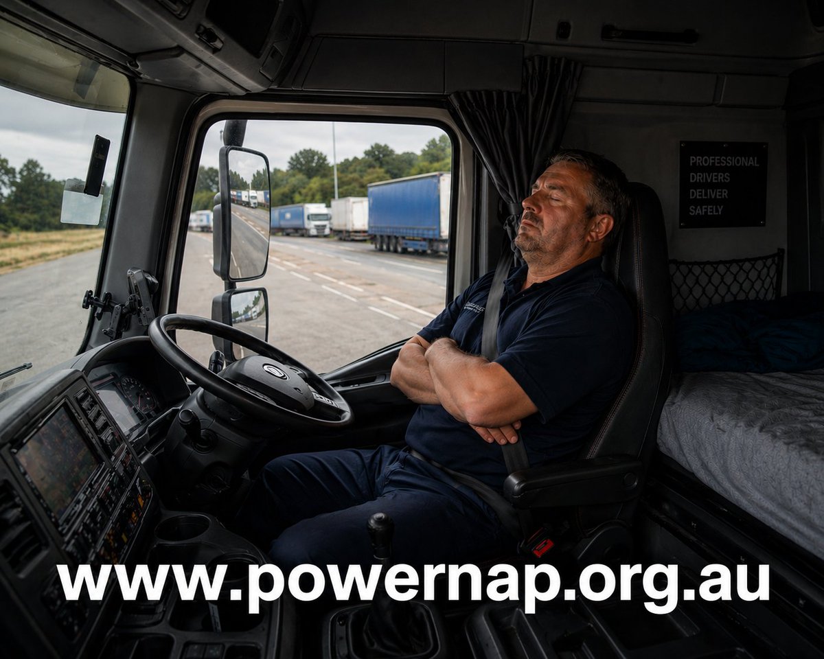 A_hv101's tweet photo. #PowerNap #FitToDrive How will you manage your driver fatigue today? #WhyDieTired https://t.co/rGNApSuBlc