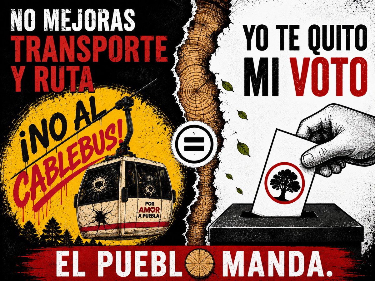 migranosa's tweet photo. @JoserRP @armentapuebla_ NO A LA IMPOSICIÓN DEL CORRUPTO CABLEBUS https://t.co/NoUMEjXm9A
