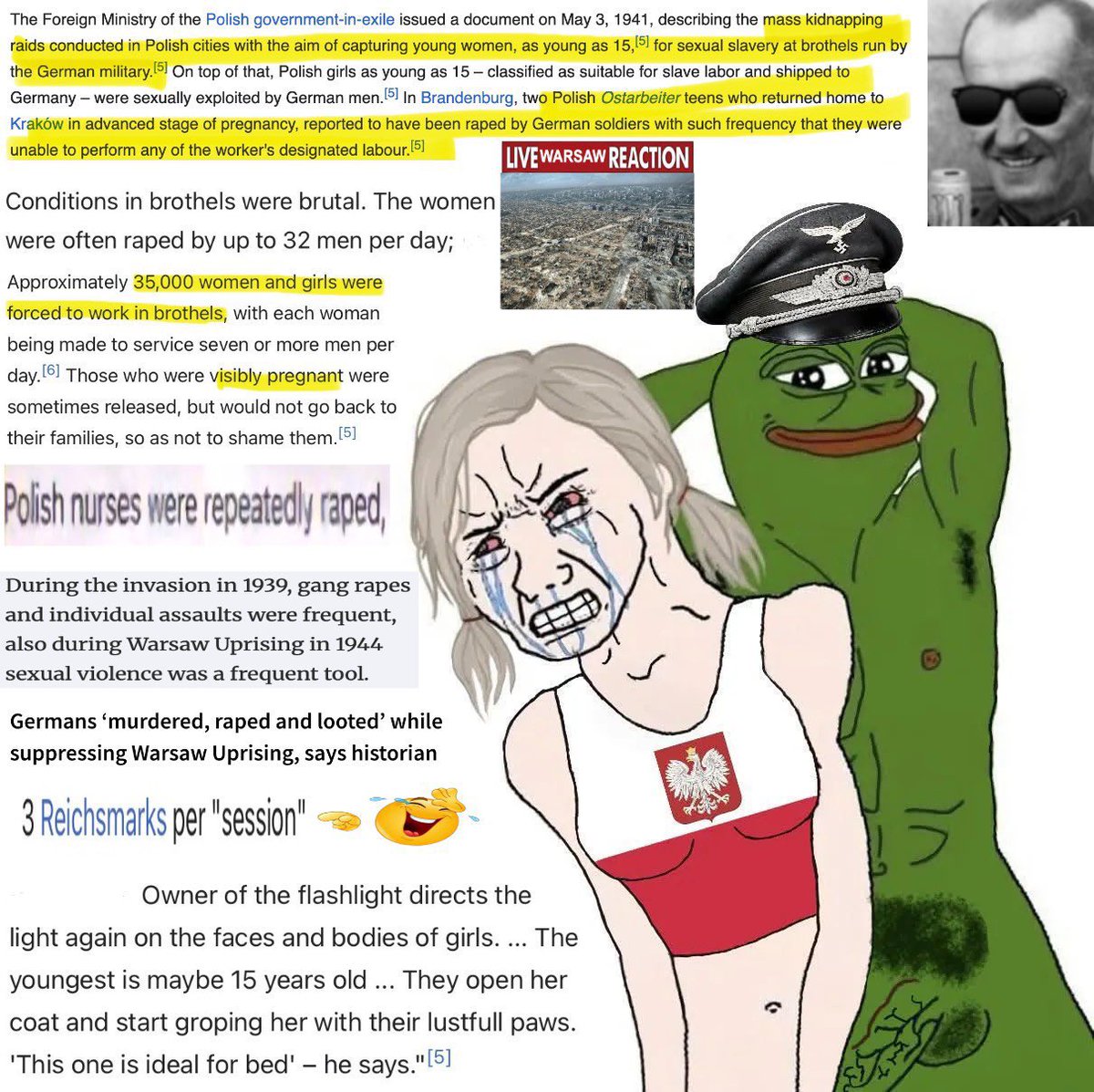 Ulises5mpk's tweet photo. @GEWEHR777 @OswaldsTopGuy He wouId technicaIIy be considered a “MischIing”, that’s why they aIIowed peopIe who had Iike one Jewish grandparent to join the Nazi party and even the Waffen-SS, but who cares, SIavs were stiII dog waIked harder than any other distant, non-European ethnic group, Ifmao. https://t.co/uPBZG2ydEJ