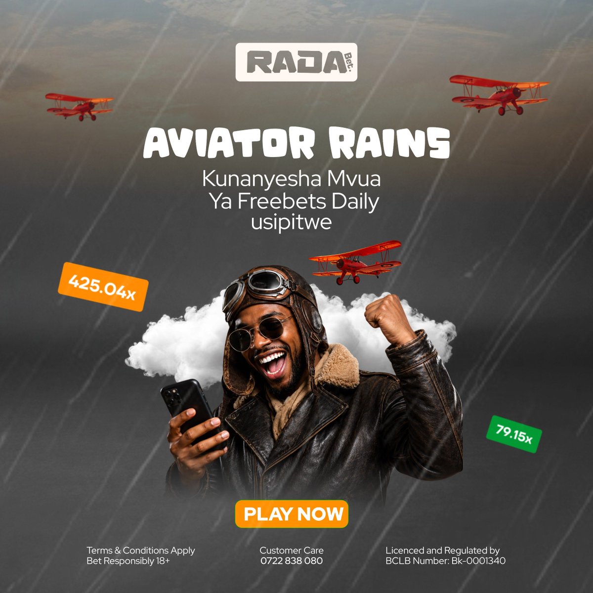 RadaBet254's tweet photo. Mkuu, new day new winning strategy ! 💴💯

 Angukia upto Kes 1,000,000 Leo!
Steps za kushinda Ni simple😎 Stake 99bob tu! fly high and Cashout on time before 11pm👌⚡

Claim upto kes 50bob aviator rains every 30mins😎
Cheza Sasa 👉https://t.co/3iSyknXQzk

🔞 Play responsibly https://t.co/OQ7aizXqJI