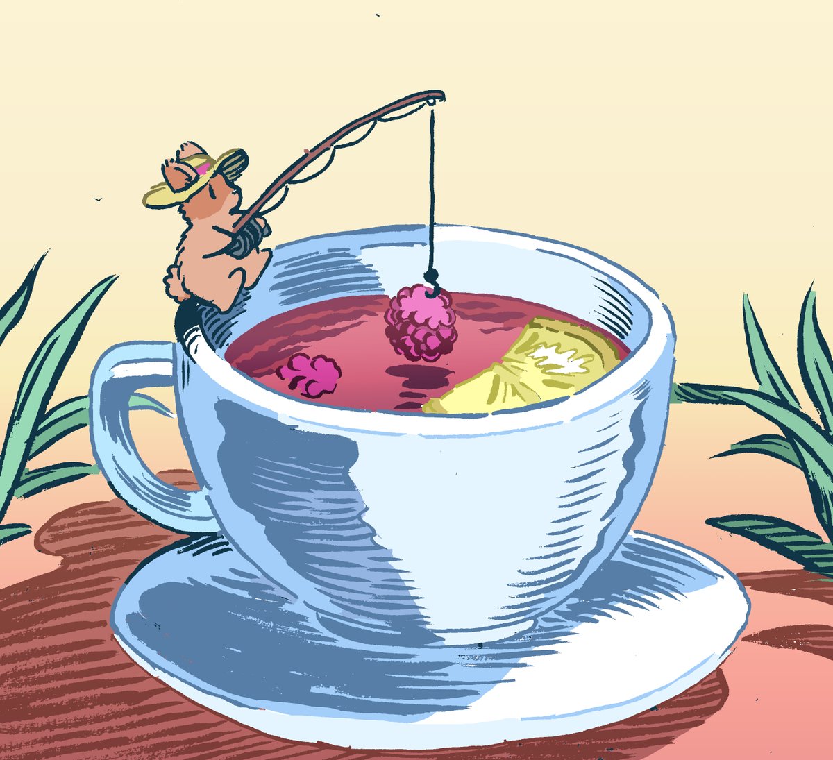 willquinnart's tweet photo. Daily bunny no.3399 is a fisher of berries https://t.co/iyiVcgYPgO