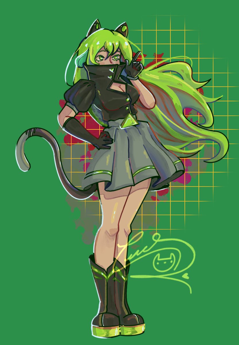 MichaelHW0210's tweet photo. @ArtBubba My cat gal Gaia 💚💚💚 Congratulations on 4000! 💚💚💚 #Bubba4KRaffle 💚💚💚 https://t.co/g6m9QtOPF5