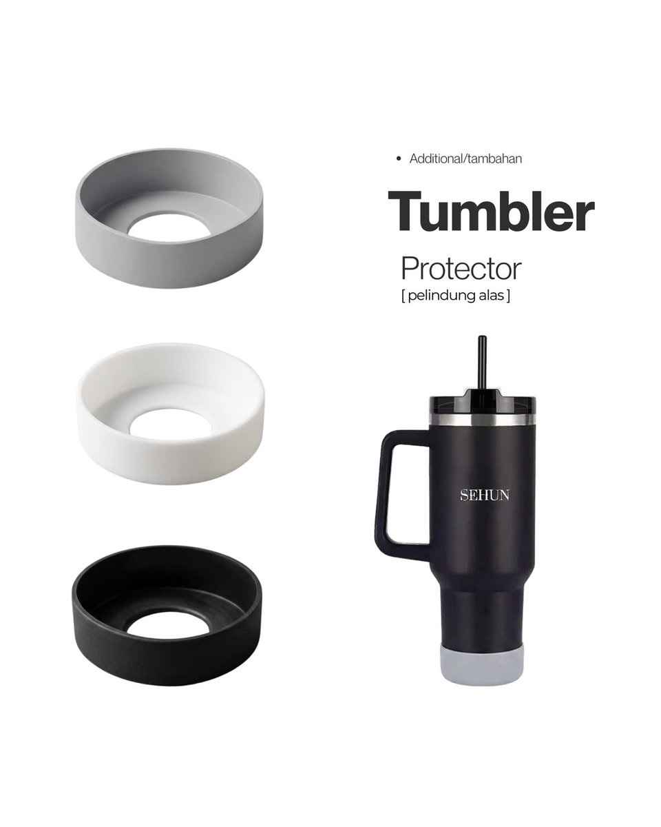 remfication_13's tweet photo. ✨ OPEN PO – EXO TUMBLER ✨

🤍 900ml | SUS304 Stainless Steel
🤍 BPA Free
🤍 Tahan panas/dingin hingga 8 jam
🤍 Smart lid &amp; sedotan

📅 Close PO tanggal 7 Agustus!
Jangan sampai ketinggalan, langsung order melalui kode qr yang tertera atau link di bawah ini yah! 🛒💙 https://t.co/tOYSp5eq1t