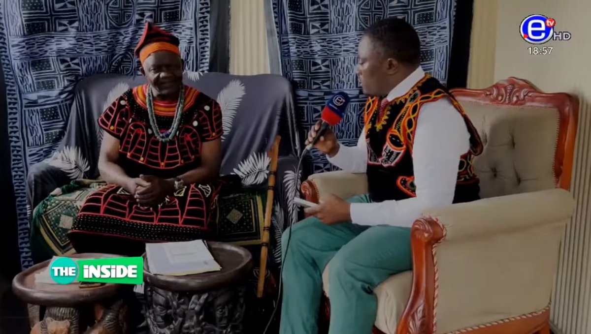 EquinoxeTv_cm's tweet photo. THE INSIDE SUNDAY AUGUST 02, 2026 - EQUINOXE TV    

GUEST: HRM FONGWADE III  Traditional Ruler of Nsongwa  

#theinside 
#équinoxetv 
#audelàdelimagenousrendonscompte 

https://t.co/T6EgKNo2kf https://t.co/e8sR484iuR