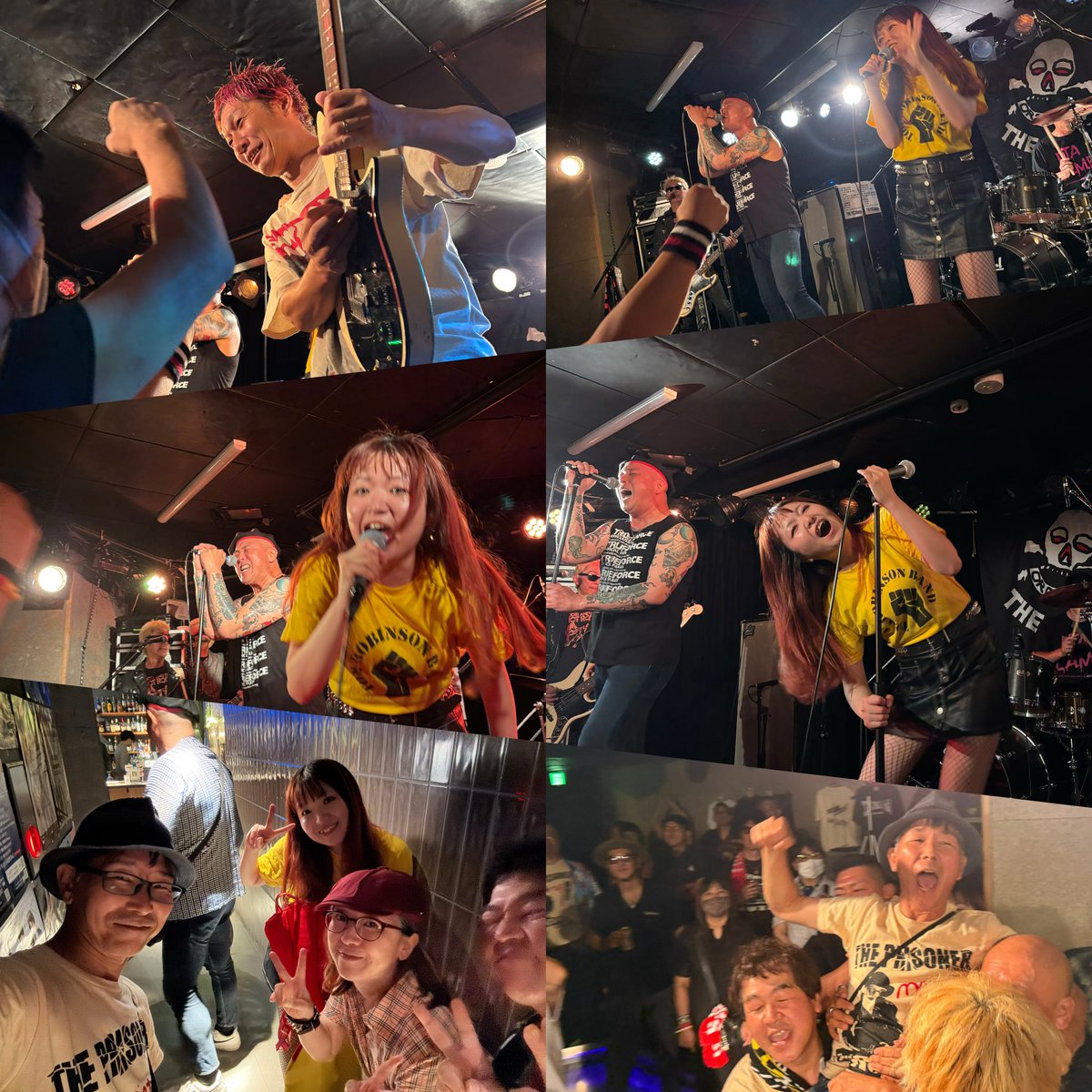 Tn8yELO2vaZxWMx's tweet photo. 8/2 下北沢Flowers Loft 
             💥REBEL 2 BANQUET💥
大好きな3バンド⚡️JUMPS‼️と
⚡️THE PRISONER‼️そして前日は大阪で暴れて来た⚡️THE CALLINGS‼️
激激熱熱🔥🔥🔥最高でしかない‼️
仲間も大勢いて楽し過ぎる夜でした😄✊ https://t.co/lISo2SHF4p