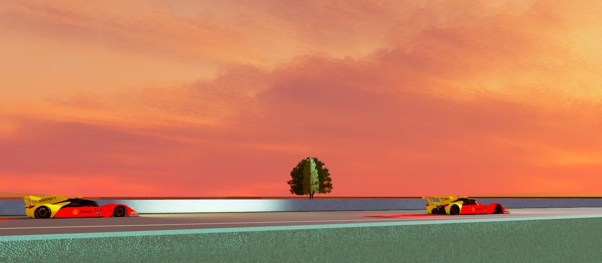 skebebedi's tweet photo. ferrari sunset https://t.co/ch55JRppIh