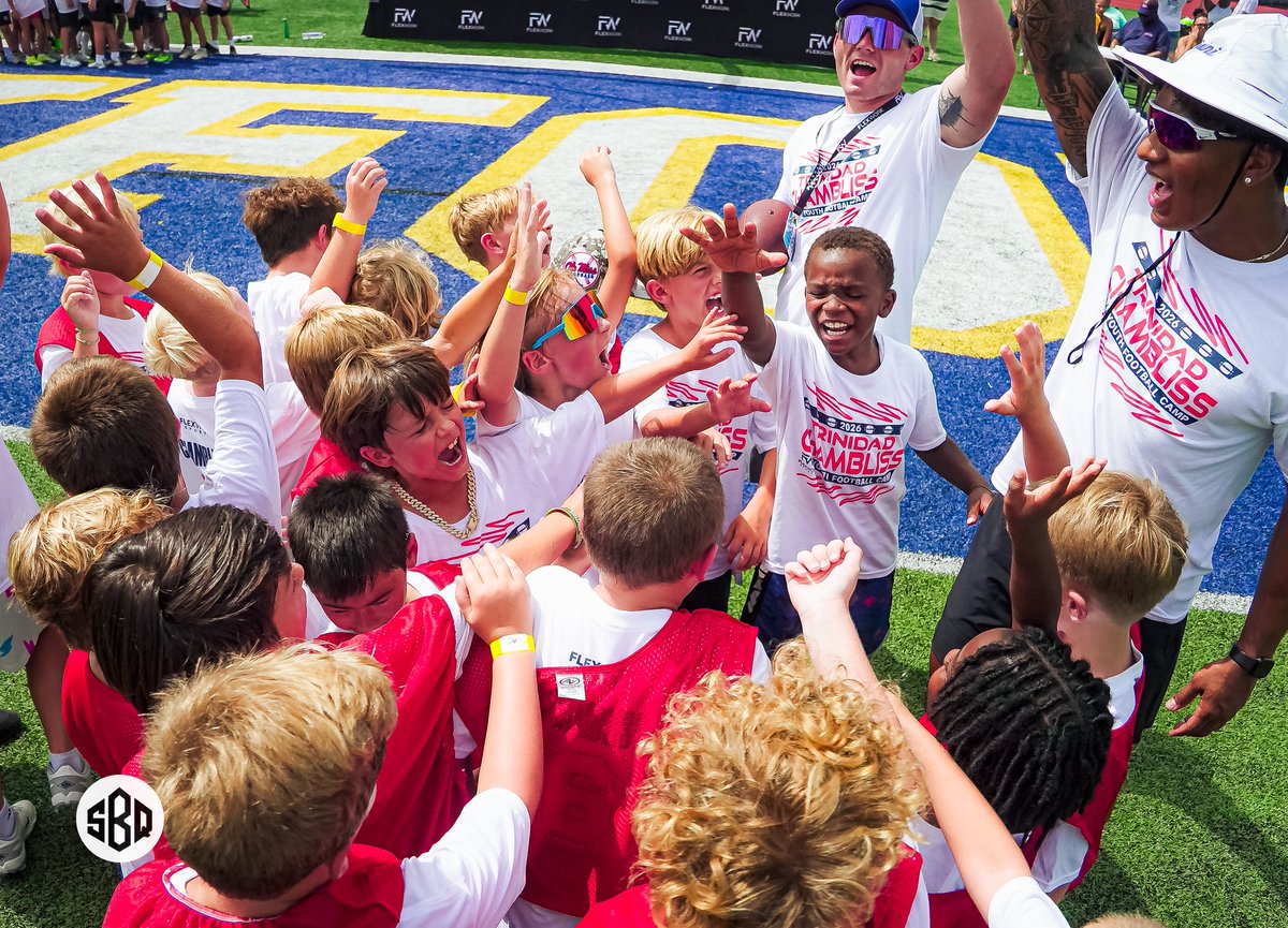 coachqrob's tweet photo. Trinidad Chambliss youth camp ⛺️ https://t.co/0AMroOYxAx