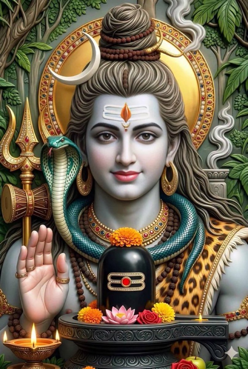 Harsukhrambhadu's tweet photo. शिव ही धरती शिव ही अम्बर, शिव ही मेरे नाथ हैं,
क्या बिगाड़ेगी यह दुनिया, मेरे महादेव जब मेरे साथ हैं....

आप सभी को श्रावण मास एवं प्रथम सोमवार की हार्दिक बधाई शुभकामनाएं  🙏

#पवित्र_श्रावण_मास_2026  🙏🚩 https://t.co/cw72QrwetJ