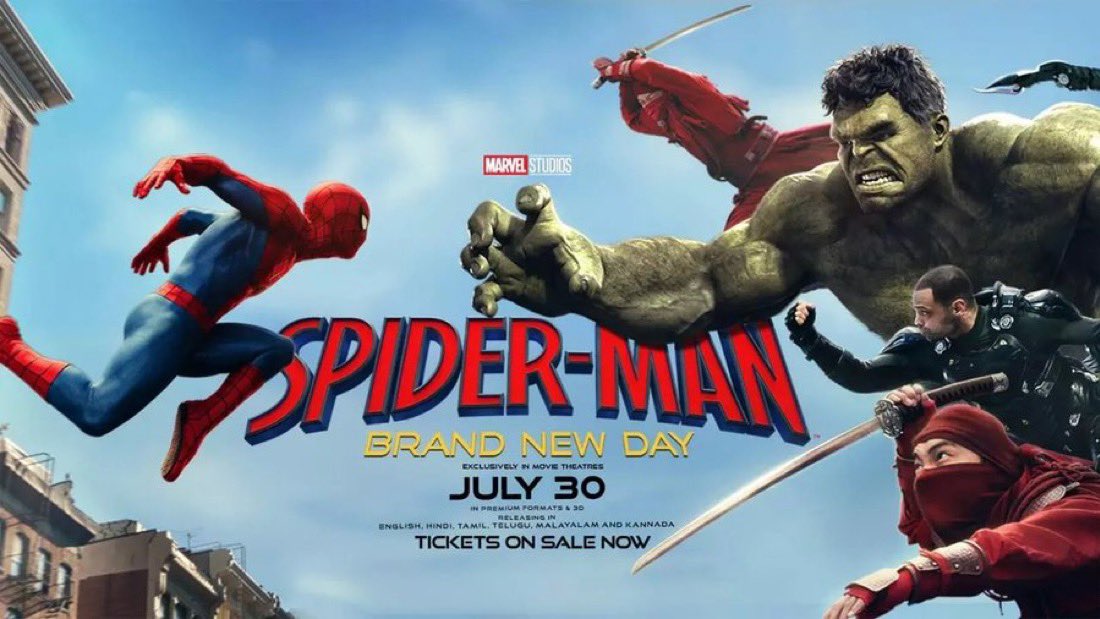 Its_CineHub's tweet photo. Biggest Box-Office Markets for #SpidermanBrandNewDay worldwide in its 1st Weekend :- 

1. #NorthAmerica - $ 355M 
2. #China - $123M
3. #UK - $50M
4. #Mexico - $38M
5. #India - $32M 🇮🇳💥 
6. #France - $27M
7. #Korea - $25M
8. #Brazil - $24M
9. #Australia & #NZ -  $22M
10. #Germany -  $20M
11. #Italy - $18M
12. #Spain -  $16M
13. #Argentina - $11M
14. #Japan $10M

INDIAN BOX-OFFICE SHOWING ITS POWER ON GLOBAL SCALE. Under TOP 5 🙏🏻📈