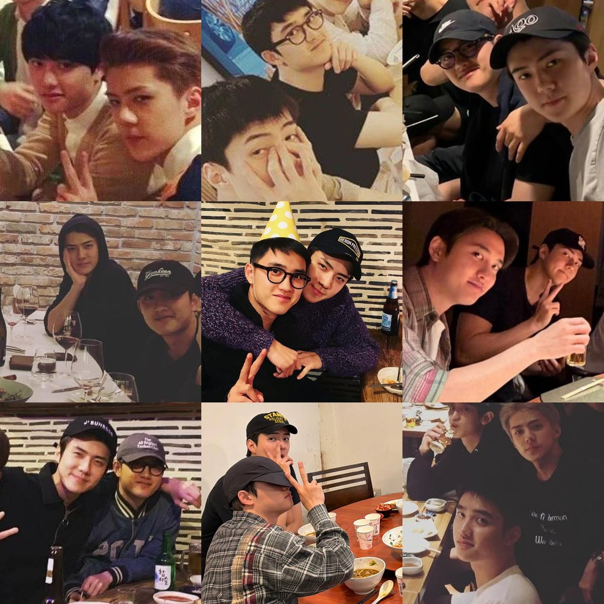 huncheek's tweet photo. กินข้าวทีไรยัยน้องงุนชีจองที่ข้างๆพี่คยองซูตลอด https://t.co/9QcdhTXhVK