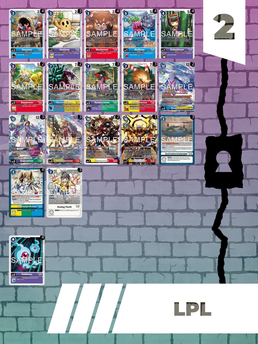 liwyatanTCG's tweet photo. Evento : Store Tournament
Ciudad : Antofagasta, Chile
Fecha : 31.07.2026
Tamers : 9
Ganador: Elunaki
Deck: Susanoomon TB
Host: AES

@digimonmeta
@digicaguide
#デジモン #デジカ #デジモンカードゲーム #デジモンカード #Digimon #DigimonTCG https://t.co/WWn7ExiRha