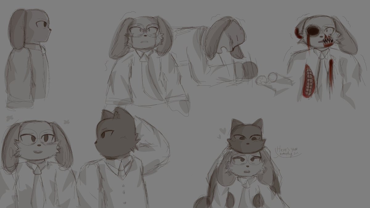 Dingus4882's tweet photo. i was messing around with my animal hospital designs and side profile :D
#animalhospital #aha #agentary #secretagent #secretary #ahafanart https://t.co/4Ii6sZYEMZ